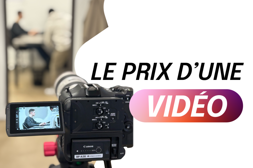 caméra prix vidéo